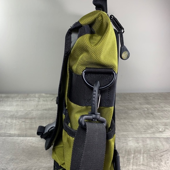 Timbuk2 Messenger Green Courier Delivery Bike Messenger Laptop School Bag Pack - Picture 4 of 8